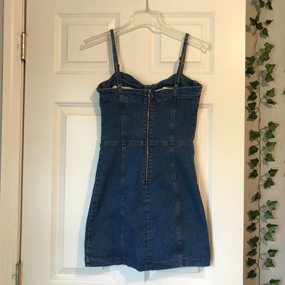 pacsun denim dress - Picture 2 of 4